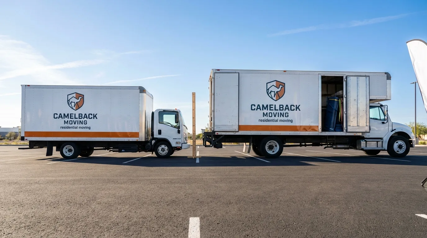 Moving truck size capacity guide in Skiatook